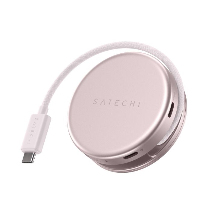 Satechi OntheGo 5-in-1 Multiport Adapter, Blush