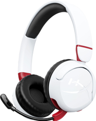 Kufje gaming HyperX Cloud Mini, wireless, për fëmijë, e bardhë