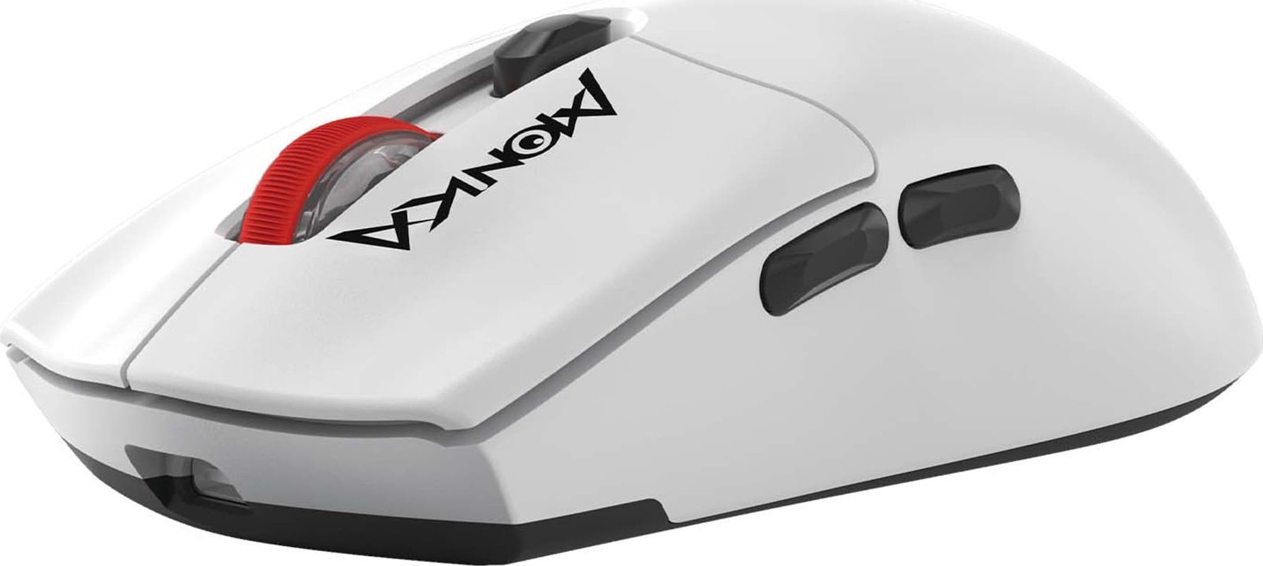 Mouse wireless për gaming Marvo MONKA G995W, 26000 DPI, RGB, i bardhë