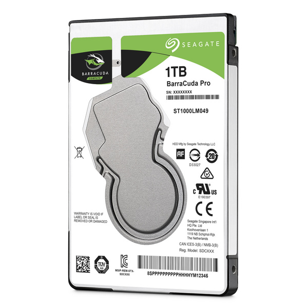 Disk Seagate Barracuda Pro, 2.5", 1TB, SATA III, i argjendtë