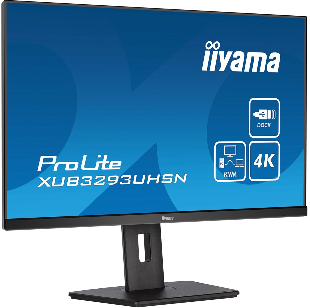 Monitor iiyama ProLite XUB3293UHSN-B5, 31.5", 3840 x 2160, i zi