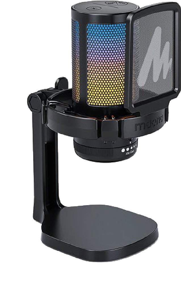 Mikrofon gaming MAONO DGM20, USB, RGB, i zi