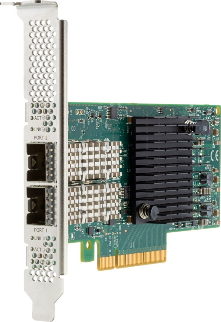 Adapter rrjeti Broadcom BCM57414, PCIe 3.0 x8, 2x 25Gb SFP28, gigabit