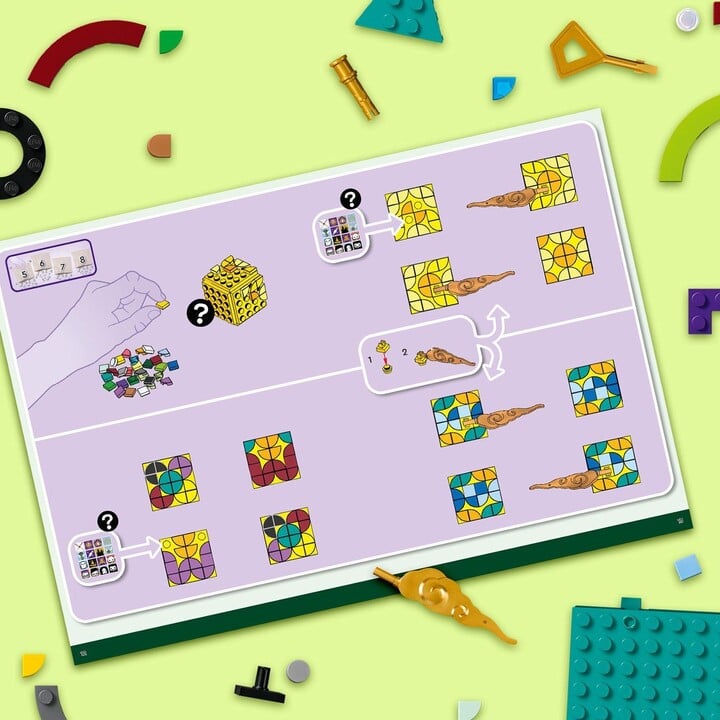 Aksesorë tavoline LEGO® DOTS 41811 - Hogwarts, 856 pjesë