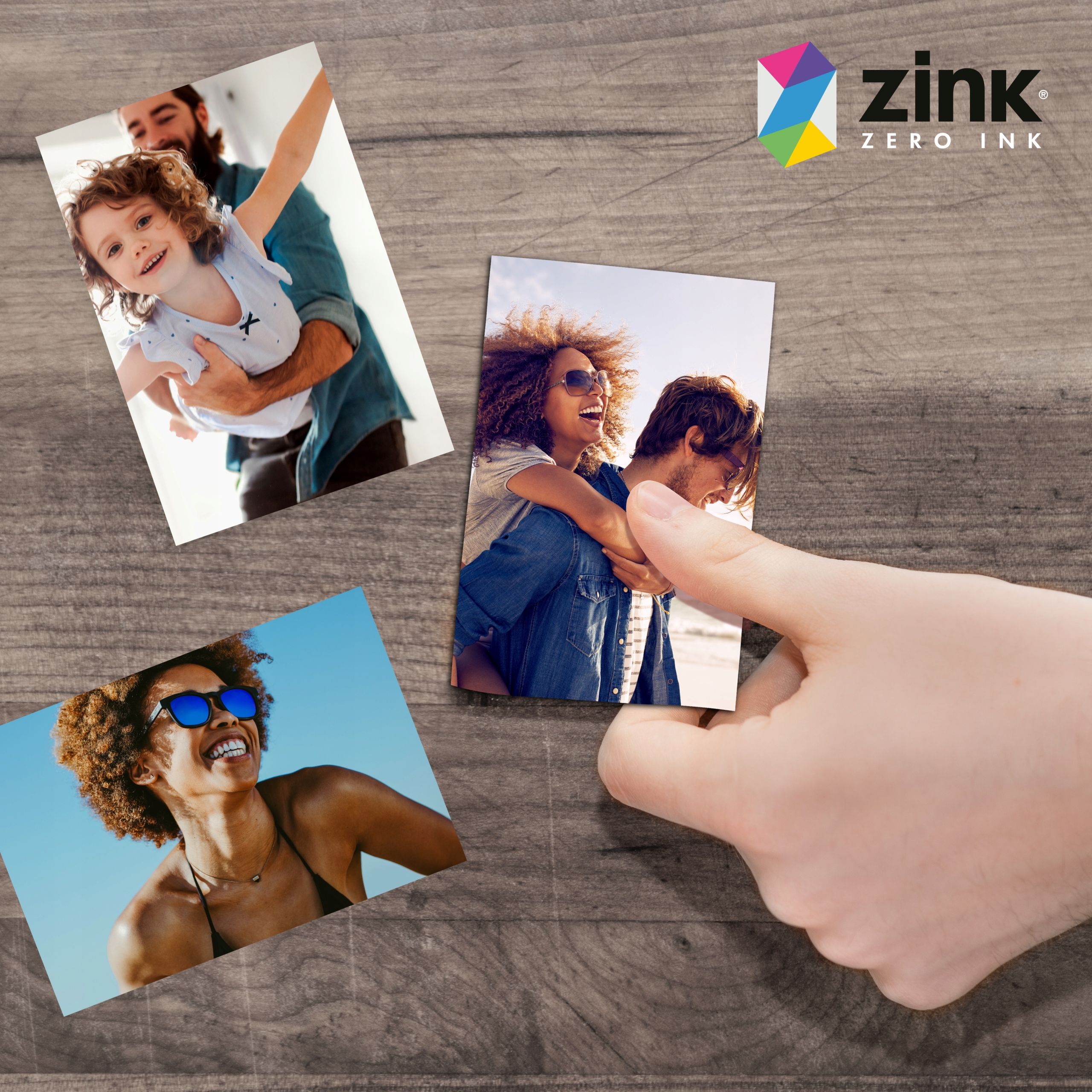 Letër fotografike Zink SB6592, 5x7.6 cm, paketim 10 fletë, e bardhë