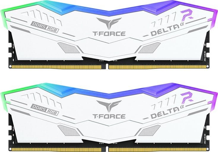 Memorie TeamGroup T-Force Delta RGB, DDR5, 32 GB, 6000 MHz, CL38, FF8D532G6000HC38ADC01