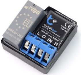 Rele WiFi Blebox SwitchBox, 1 kanal, 230V, 3500W