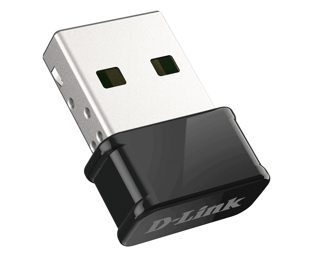 Kartë rrjeti AC1300 MU-MIMO Nano USB, Wi-Fi 1300Mbps, USB, e zezë