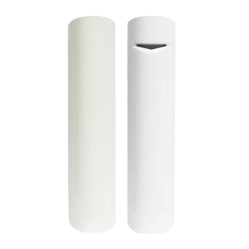 Sensor dere dhe dritare AJAX DoorProtect Plus, wireless, sensor goditjeje dhe animimi, i bardhë