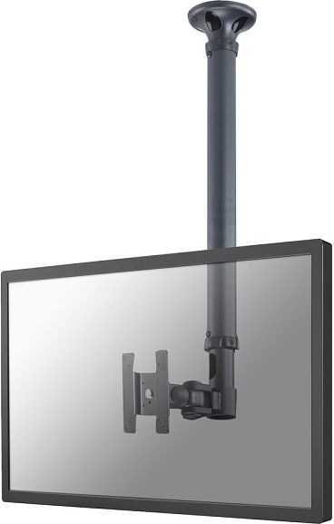 Mbajtëse tavani për monitor Neomounts FPMA-C100, 10"-30", rrotullim 360°, e zezë