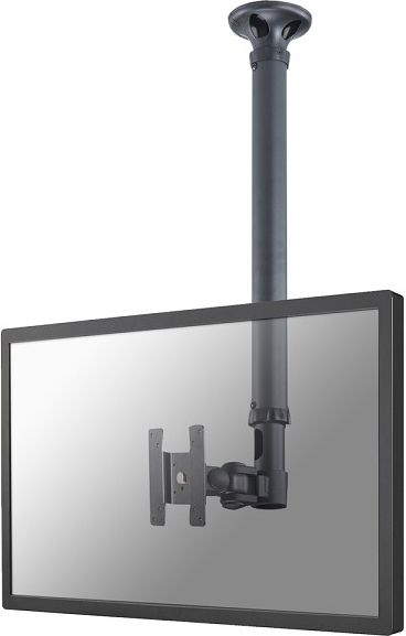 Mbajtëse tavani për monitor Neomounts FPMA-C100, 10"-30", rrotullim 360°, e zezë