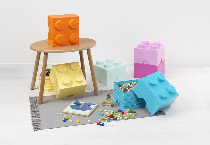 Kuti ruajtje e vogël LEGO,  e gjelbër e errët