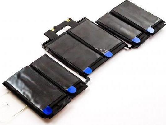 Bateri laptopi CoreParts MBXAP-BA0071, për MacBook Pro A1989, e zezë
