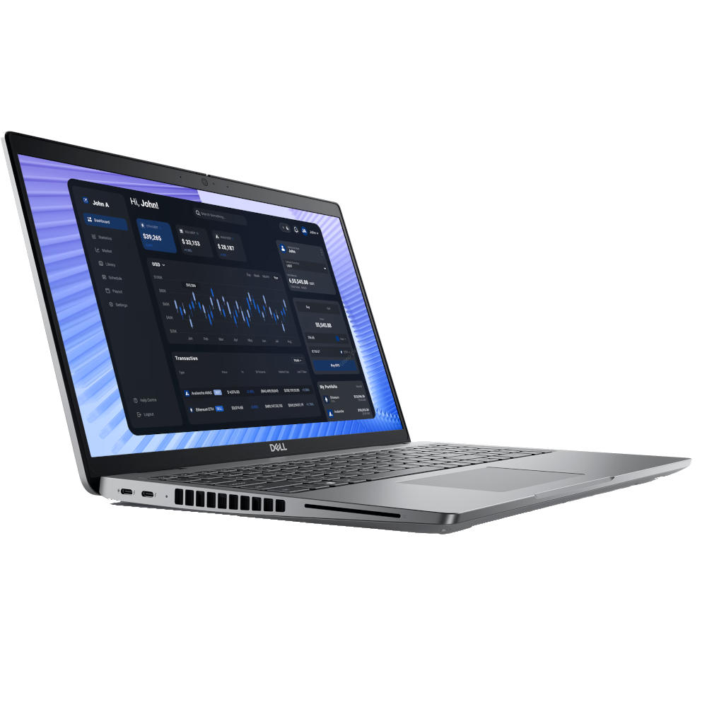Laptop Dell Precision 3590, 15.6", Ultra 7 165H, 16GB, SSD512, NVIDIA RTX 500 Ada, i hirtë