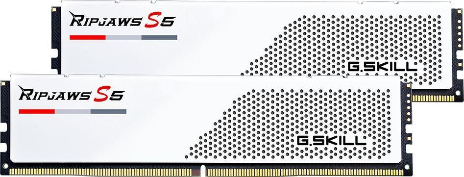 Memorie G.Skill Ripjaws S5, DDR5, 64 GB, 5600 MHz, CL30, F5-5600J3036D32GX2-RS5W