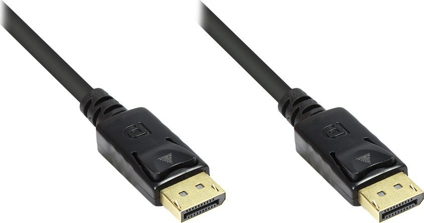 Kabllo DisplayPort Alcasa, DisplayPort në DisplayPort, 10m, i zi