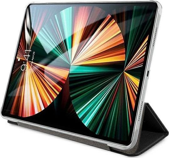 Футрола за таблет Guess Saffiano GUIC12PUSASBK, за iPad Pro 12.9 2021, book cover, црна