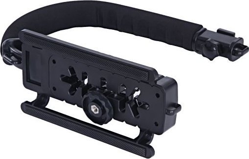 Mbajtës stabilizues për kamera Xrec X-grip, ergonomik, kompatibil me GoPro Hero 7, i zi