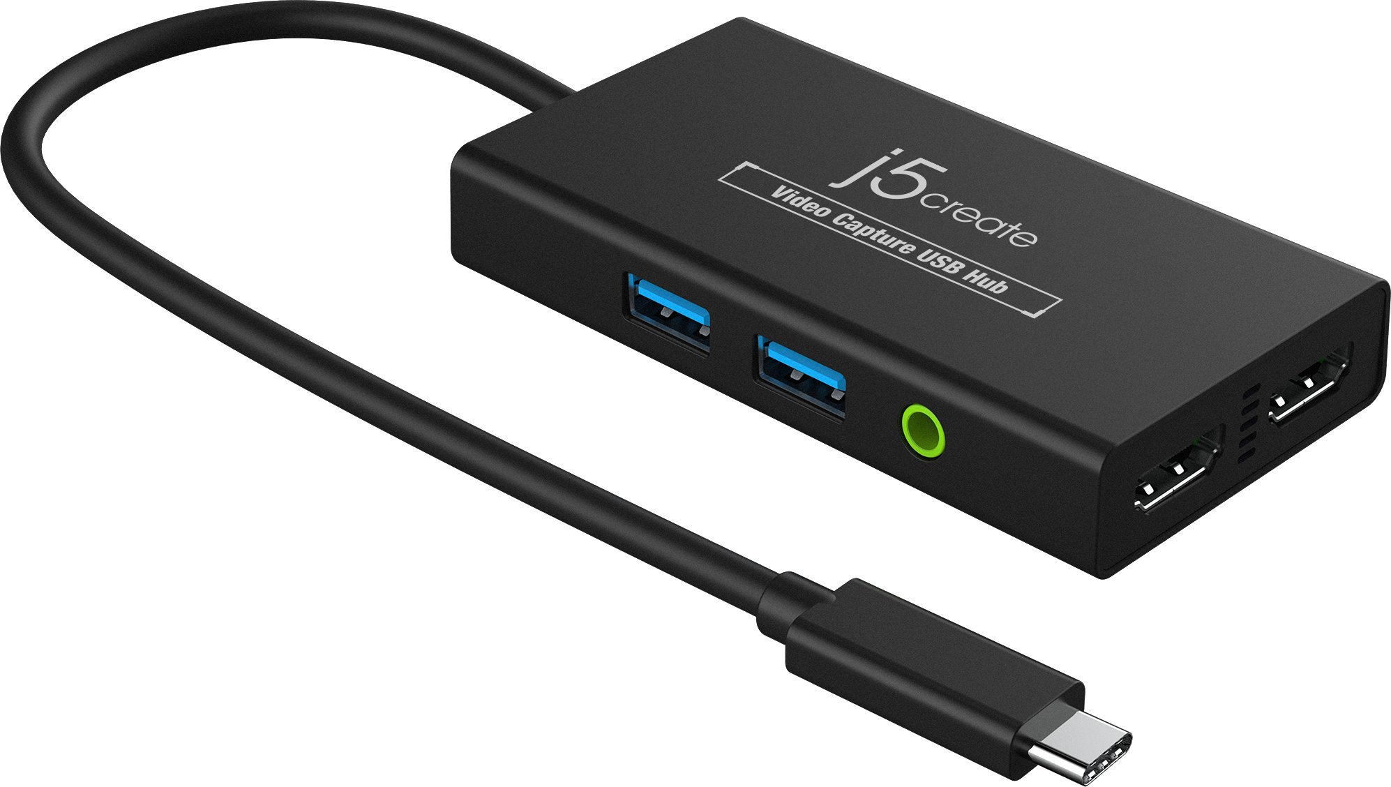 Video Capture Hub J5create JVA01-N, USB-C, 1080p, 4K HDMI