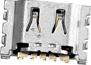 Konektor karikimi OEM Realme C2 C3 C11 C12 C15 C20 C21 C31, pjesë këmbimi, portë karikimi, i bardhë