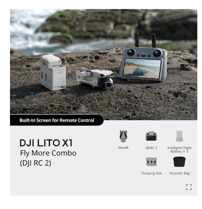 DJI Lito X1 Fly More Combo (RC 2)