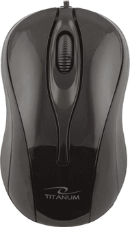 Maus Titanum Hornet, me kabllo, USB, i zi