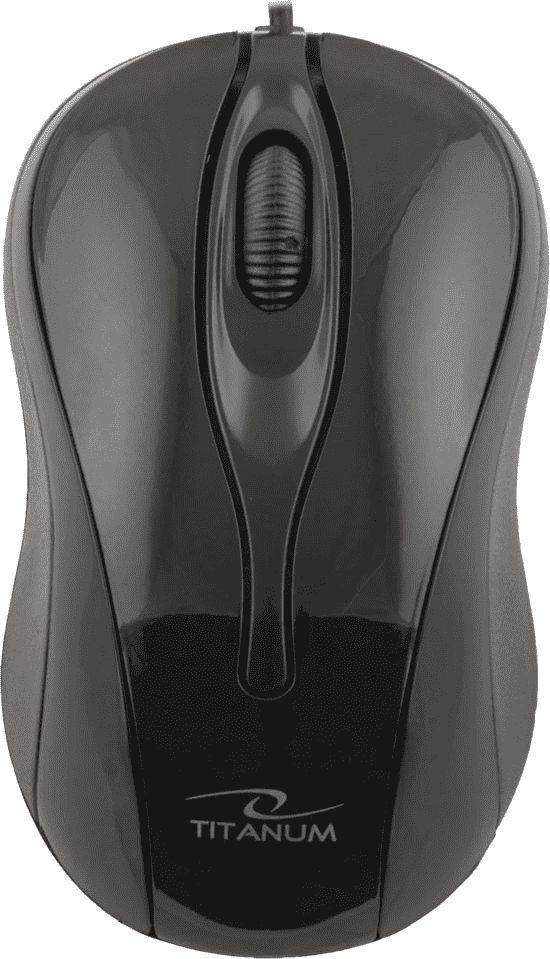 Maus Titanum Hornet, me kabllo, USB, i zi