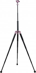Tripod Fotopro Free-1, metal, me monopod, rozë
