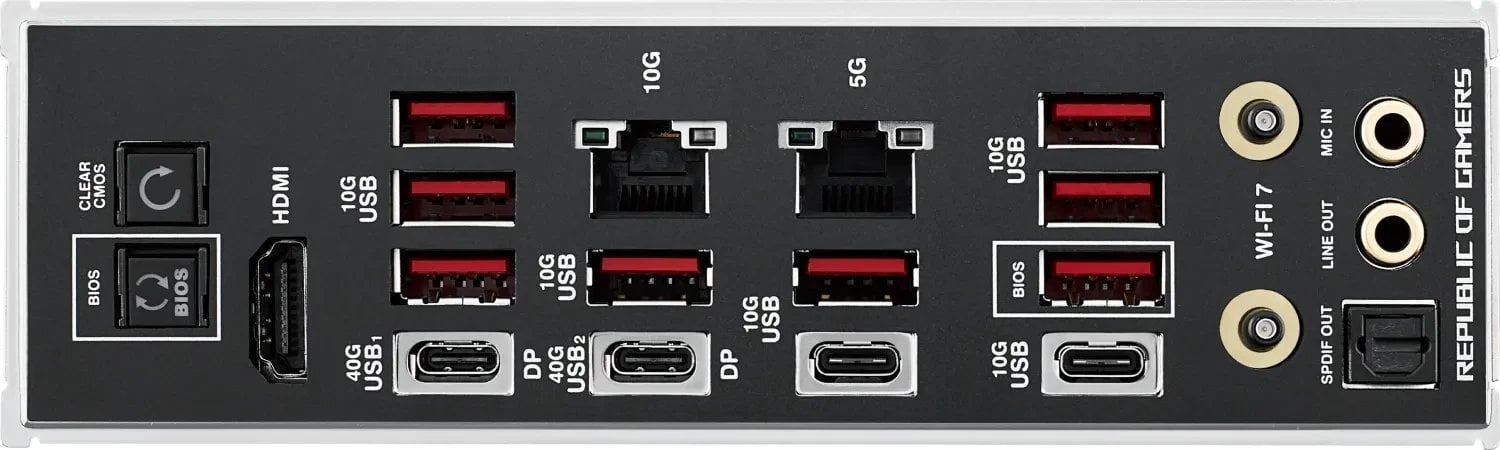Pllake amë ASUS ROG Crosshair X870E Extreme, AMD X870E, Socket AM5, EATX