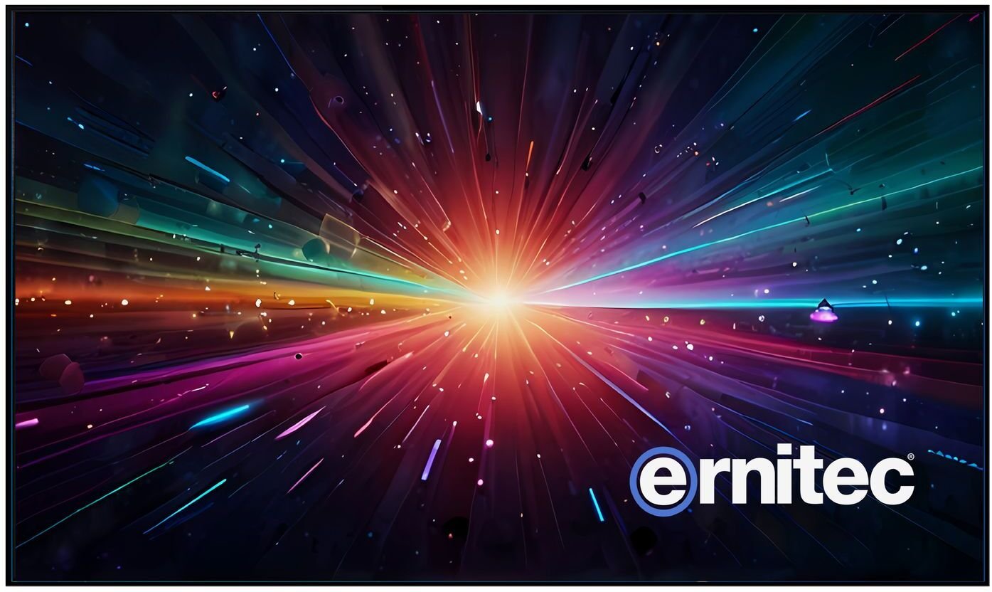 Monitor video wall Ernitec 46", Full HD, 24/7, bezel 1.8mm