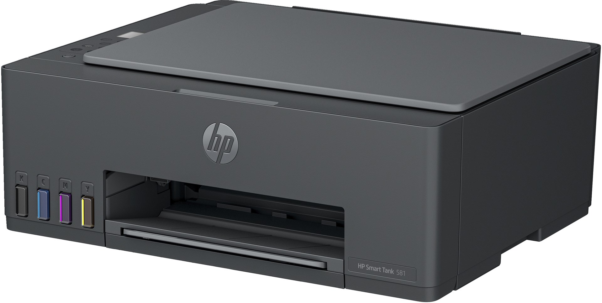 Printer multifunksional HP Smart Tank 581, Inkjet termal, i hirtë