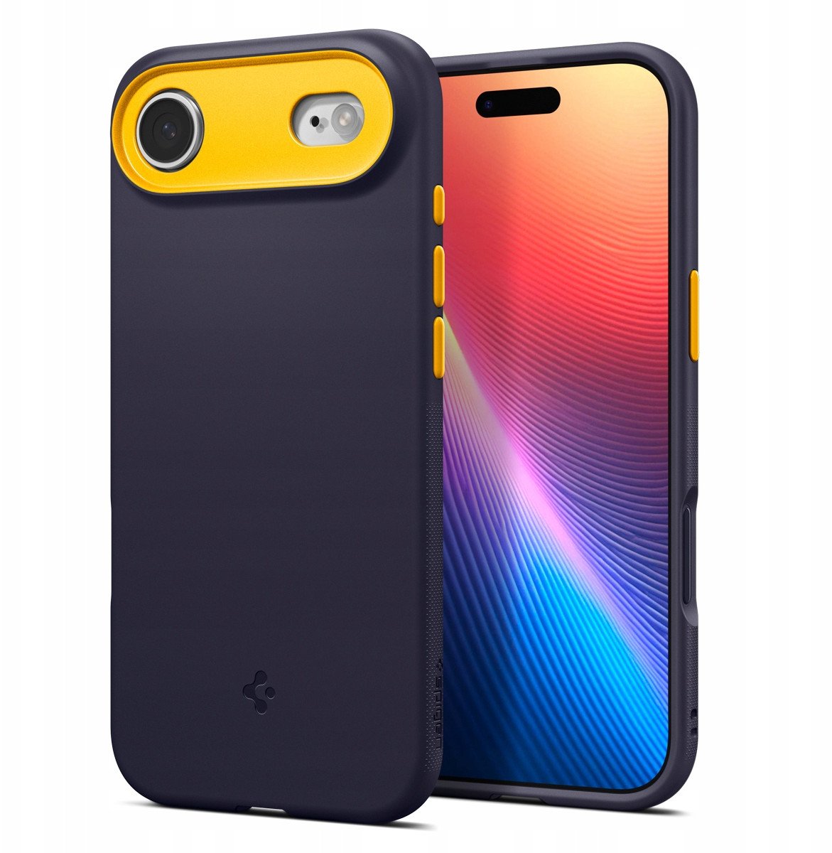 Kapak telefoni Spigen Caseology Nano Pop MagSafe, për iPhone 17 Air iPhone 17 Pro, i kaltër