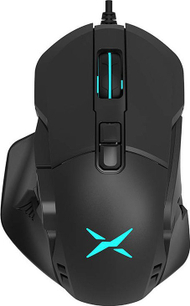 Maus gaming Delux M629BU, 16000 DPI, RGB, i zi