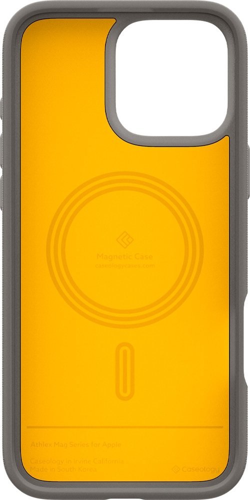 Mbulesë Caseology by Spigen Athlex MagSafe për iPhone 16 Pro Max, mbrojtëse, Active Gray