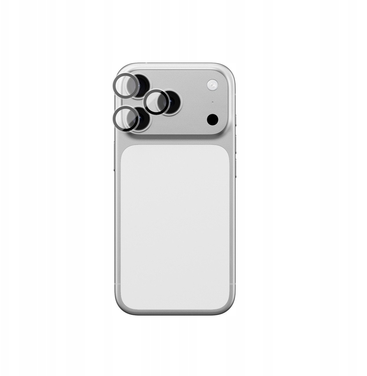 Mbrojtës kamere AmazingThing Sapphire për iPhone 17 Pro 17 Pro Max, xham mbrojtës, me kornizë të zezë