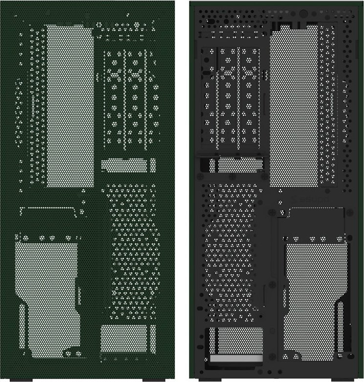 Kasë Ssupd Meshroom S Mini, Mini Tower