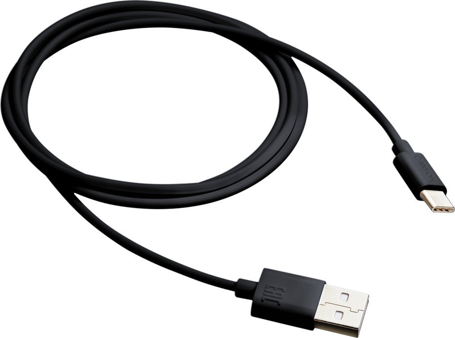 Kabllo USB Canyon CNE-USBC1B, USB A në USB C, 1 m, e zezë