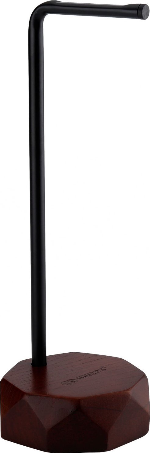 Qëndrim për kufje Mozos HS-PRO-DARK, metal dhe dru, 35 cm, ngjyrë qershi