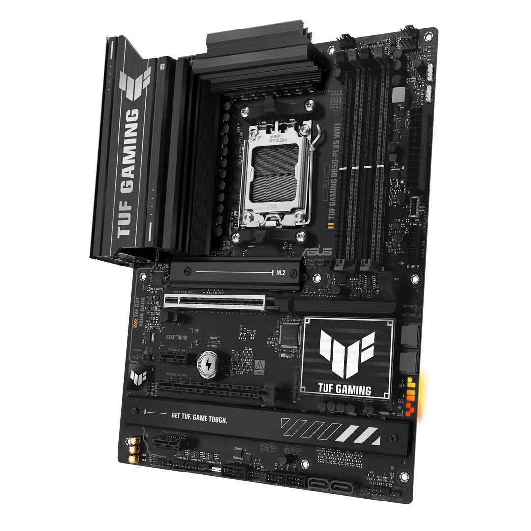 Motherboard ASUS TUF Gaming B850 Plus WIFI, AM5, DDR5, e zezë