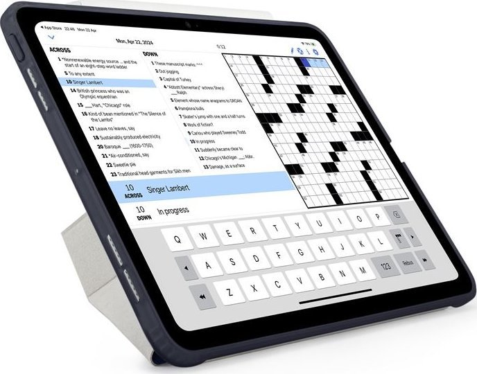Калуп за таблет Пипето Оригами No1, за iPad Pro 11" 2024, темно сина