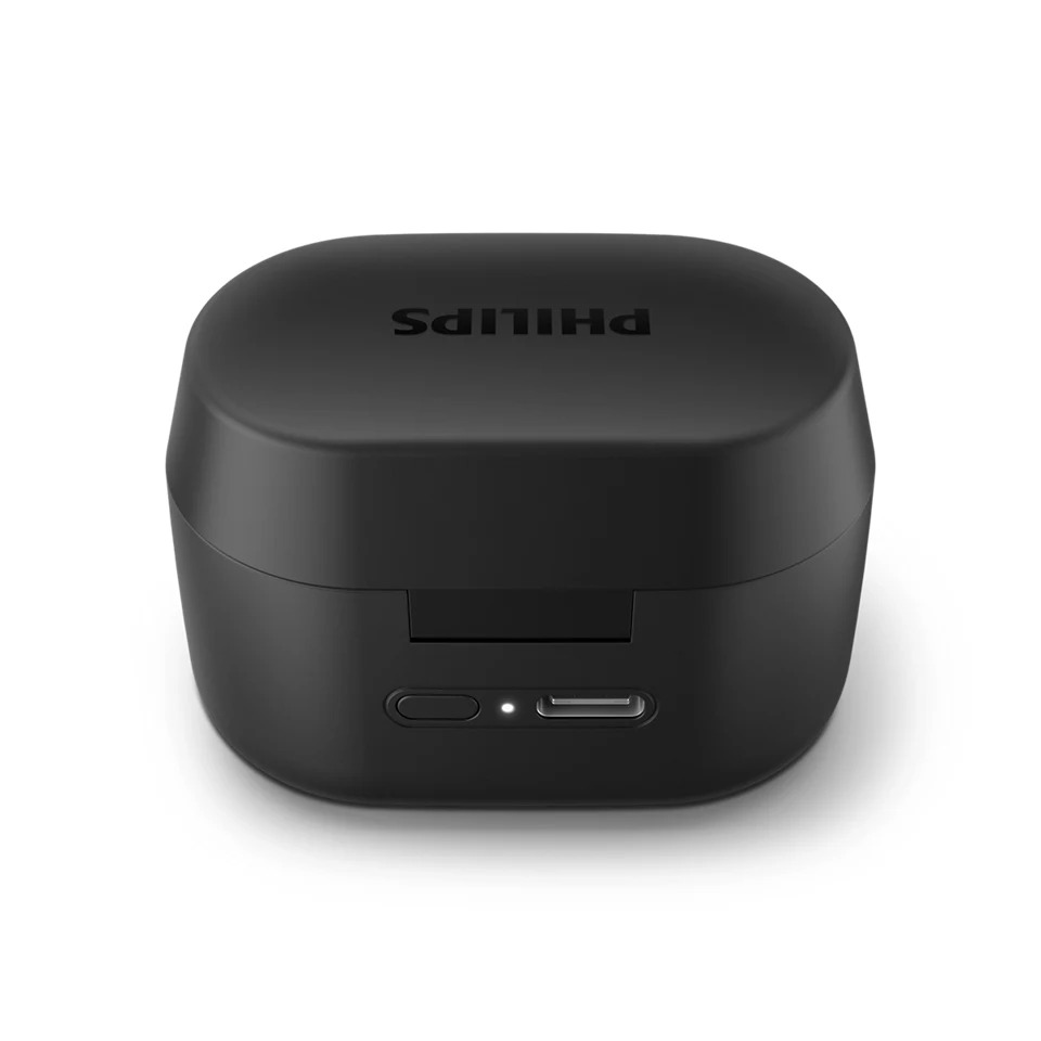 Dëgjuese Buds Philips TAT3216BK/00, wireless IPX5 Splash Mic, të zeza