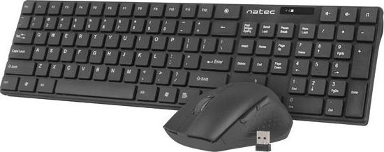[OUTLET] Set tastierë + maus Natec Stingray, i zi