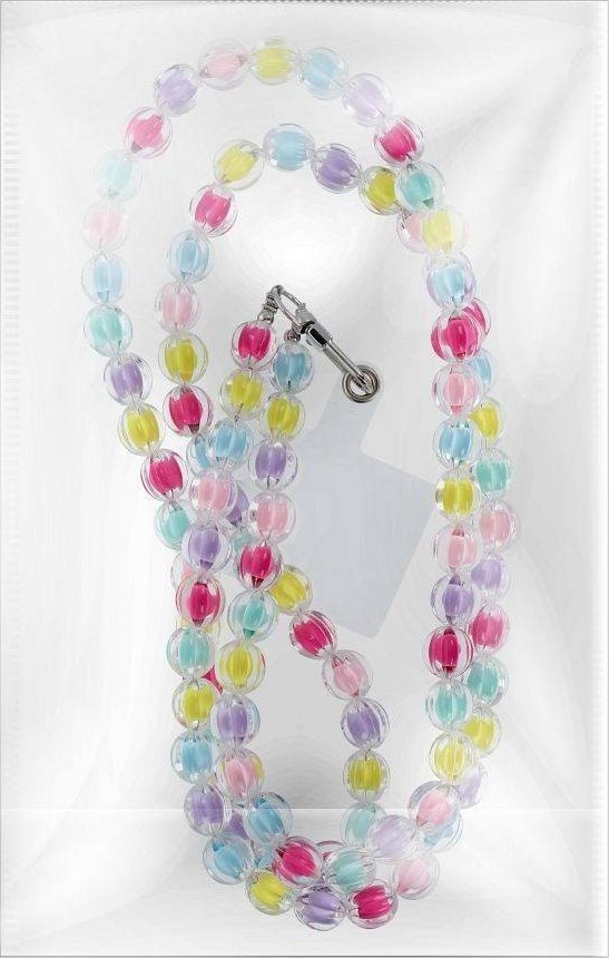 Litar telefoni për qafë Colorful, 120cm, shumëngjyrësh