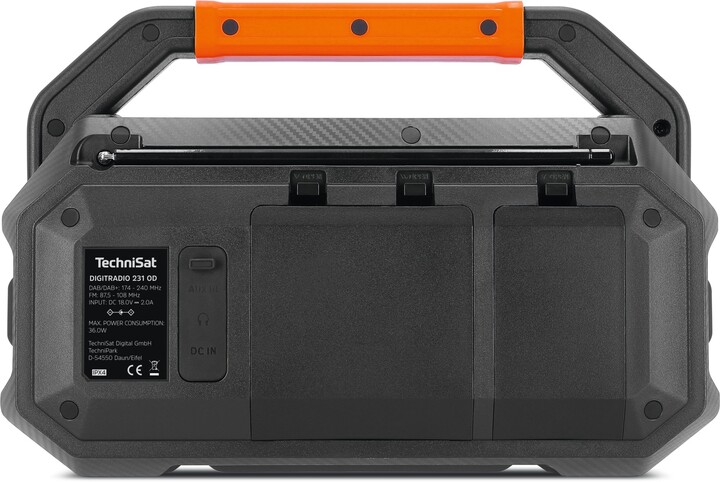 Radio TechniSat DigitRadio 231 OD, e zezë