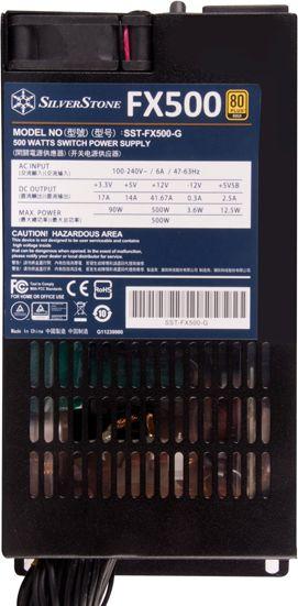 Burim energjie SilverStone FX500 SST-FX500-G Inny, 500W