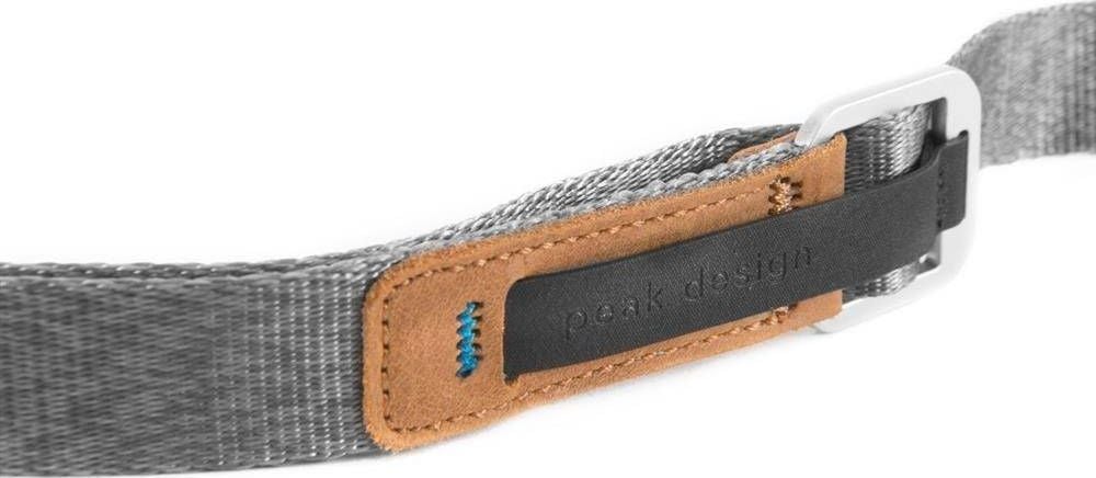 Rrip qafe për kamerë Peak Design Leash v3, i rregullueshëm 83 145 cm, gri ash