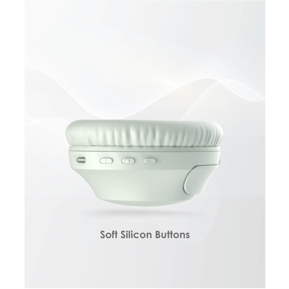 Kufje Wireless Buxton BHP 8700 WHITE BT – Bluetooth 5.3, Ngjyrë e Bardhë