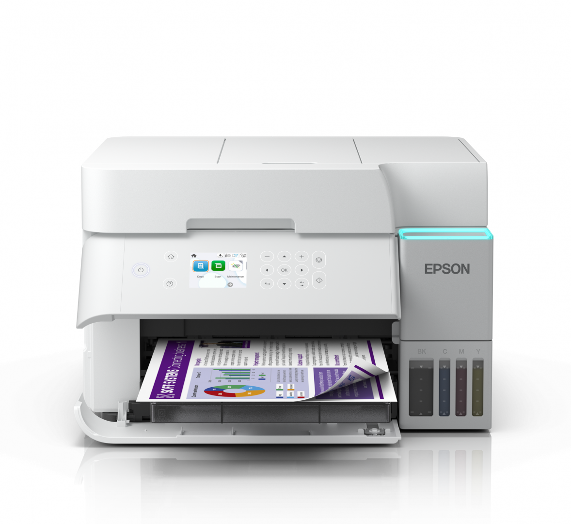 Printer multifunksional Epson EcoTank L6376, Inkjet, A4, Wi Fi, i zi
