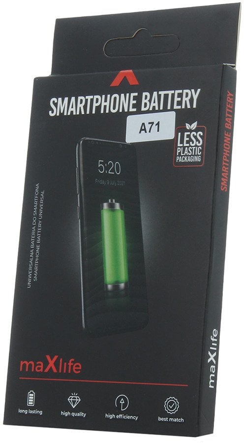 Батерија за телефон Maxlife EB-BA715ABY, 4500mAh, за Samsung Galaxy A71