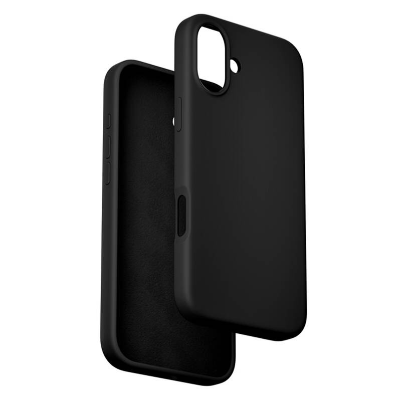 Kuti telefoni Vention Liquid Silicone për iPhone 16 Plus, MagSafe, e zezë
